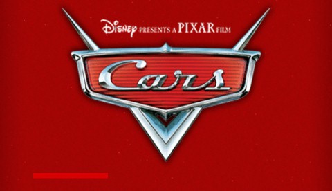 Cars title screen for PSP